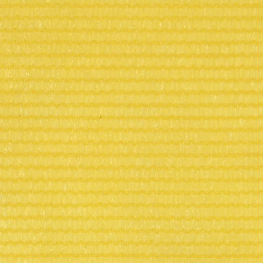 Balkonscherm 90X600 Cm Hdpe Geel 90 x 600 cm