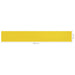 Balkonscherm 90X600 Cm Hdpe Geel 90 x 600 cm