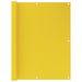 Balkonscherm 120X300 Cm Hdpe Geel 120 x 300 cm