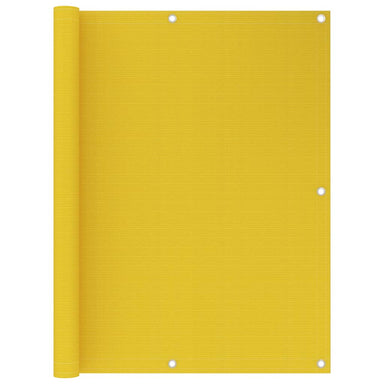 Balkonscherm 120X500 Cm Hdpe Geel 120 x 500 cm