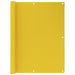 Balkonscherm 120X500 Cm Hdpe Geel 120 x 500 cm