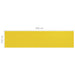 Balkonscherm 120X500 Cm Hdpe Geel 120 x 500 cm