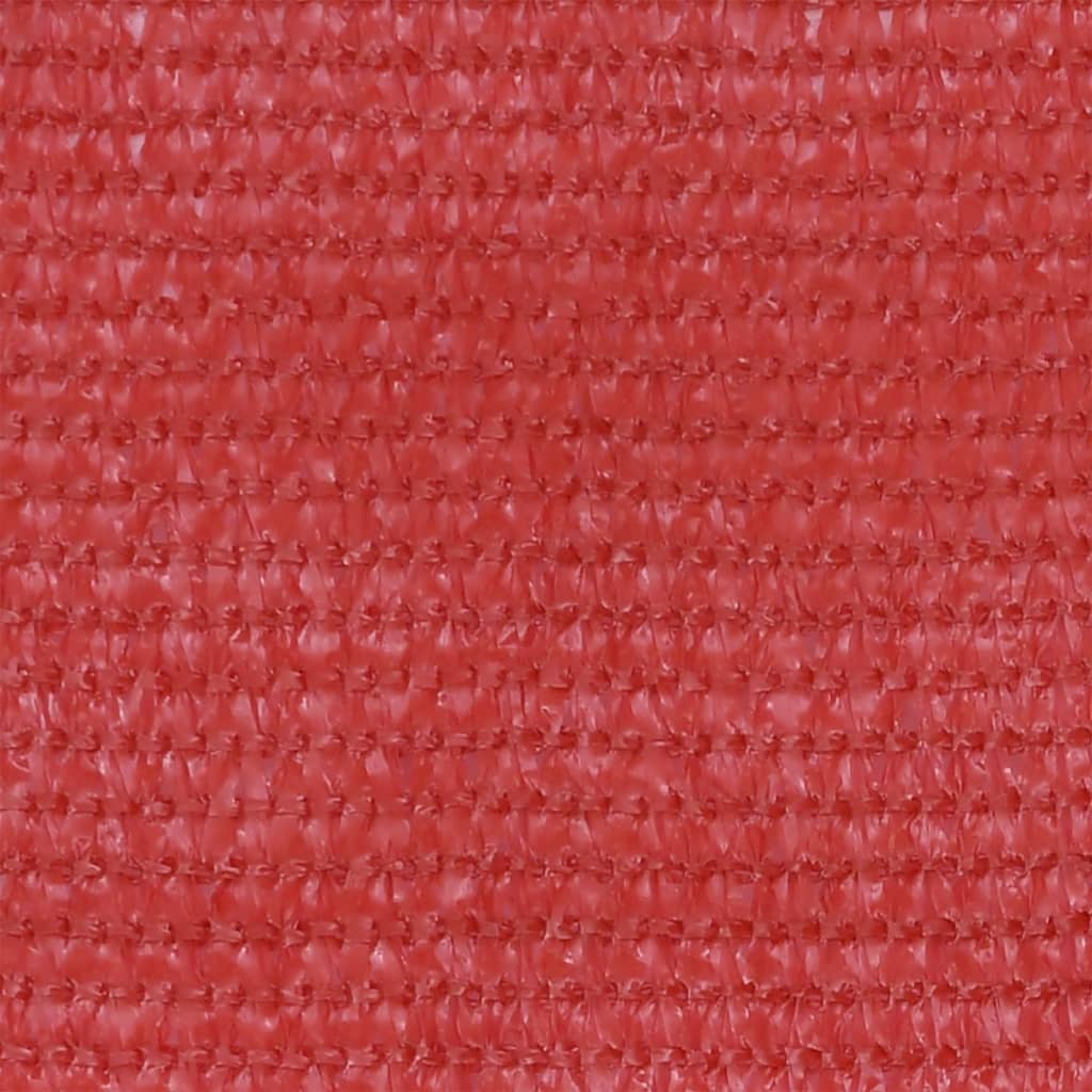 Balkonscherm 75X300 Cm Hdpe Rood 75 x 300 cm