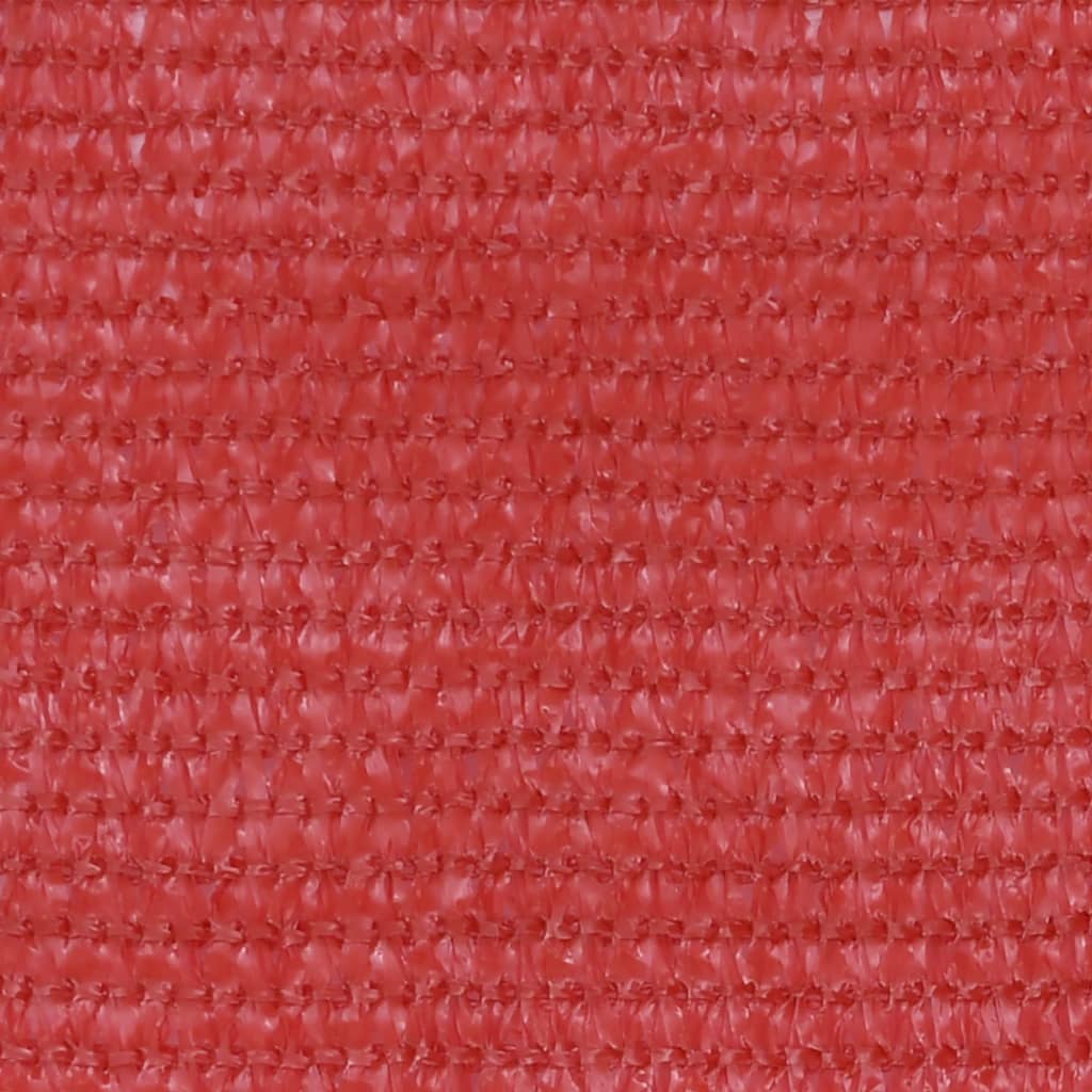 Balkonscherm 120X400 Cm Hdpe Rood 120 x 400 cm