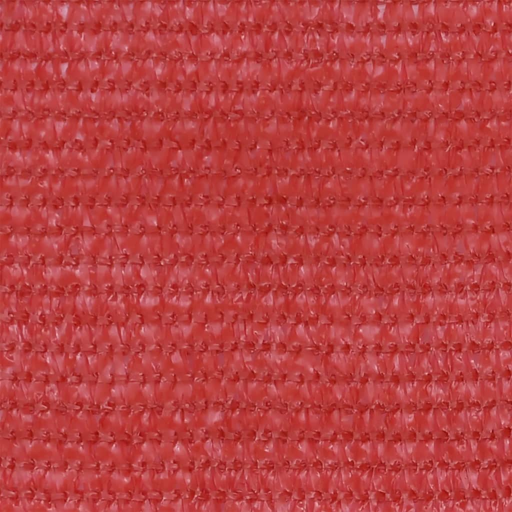 Balkonscherm 120X500 Cm Hdpe Rood 120 x 500 cm