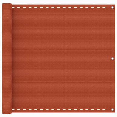 Balkonscherm 90X500 Cm Hdpe Oranje 90 x 500 cm orange