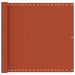 Balkonscherm 90X500 Cm Hdpe Oranje 90 x 500 cm orange