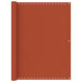Balkonscherm 120X500 Cm Hdpe Oranje 120 x 500 cm orange