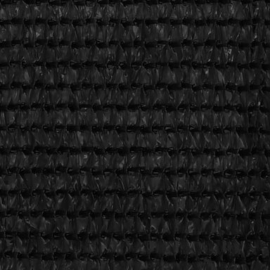 Balkonscherm 75X500 Cm Hdpe Zwart 75 x 500 cm