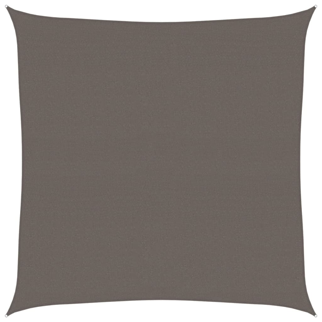 Zonnezeil 160 G/M² Hdpe Kleurig Antraciet 6 x 6 m