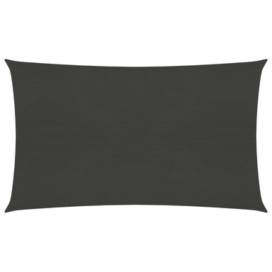 Zonnezeil 160 G/M² 2X5 M Hdpe Antracietkleurig 2 x 5 m