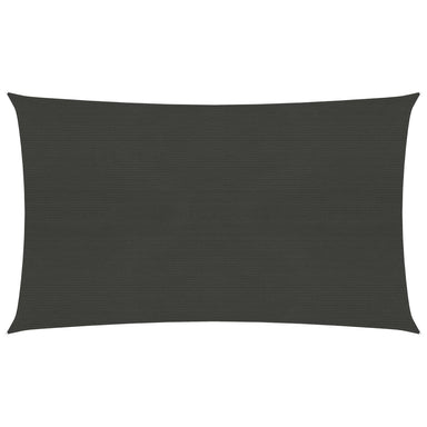 Zonnezeil 160 G/M² 3,5X5 M Hdpe Antracietkleurig 3.5 x 5 m