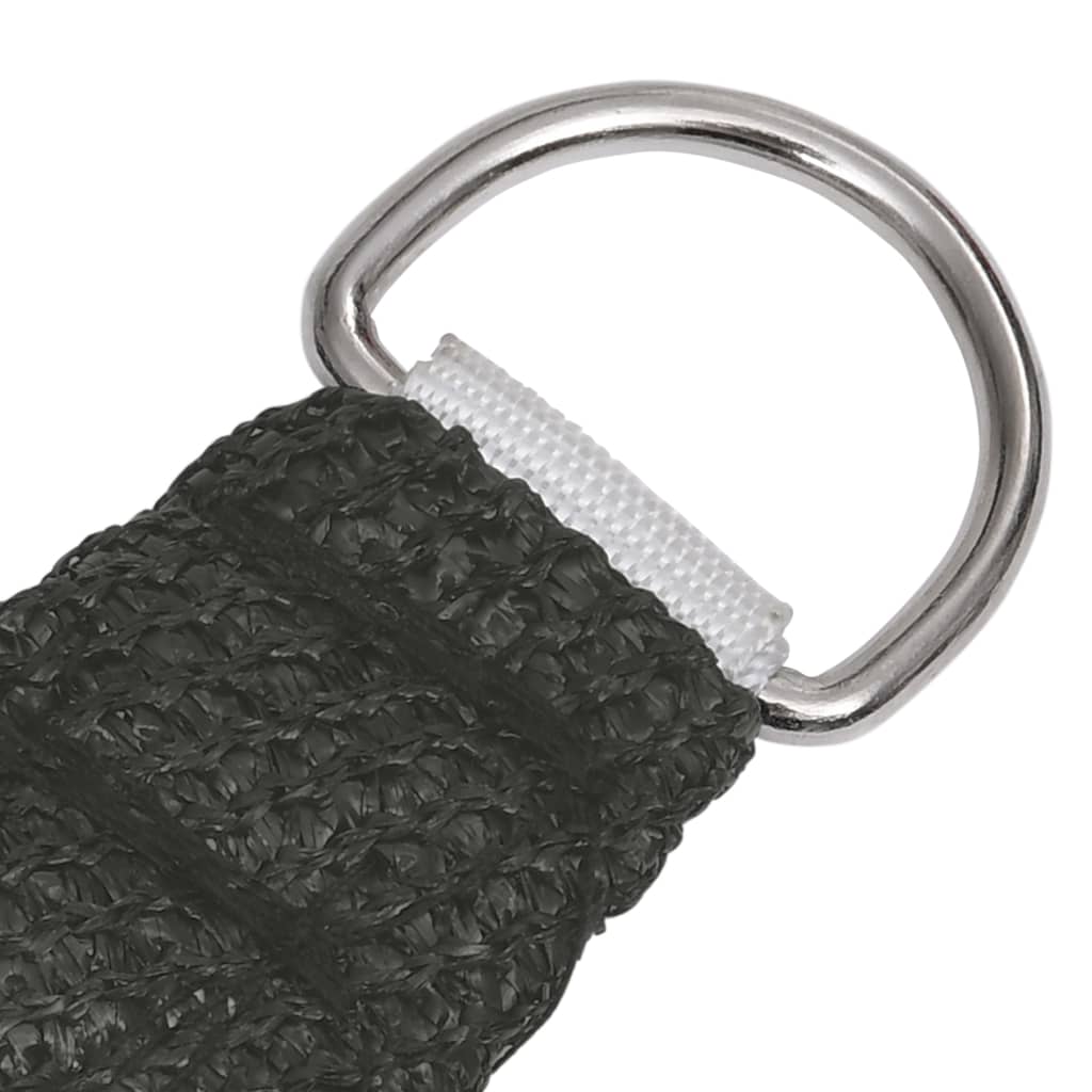 Zonnezeil 160 G/M² 4X5X5 M Hdpe Antracietkleurig 4 x 5 x 5 m