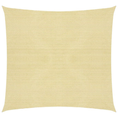 Zonnezeil 160 g/m² 4,5x4,5 m HDPE beige