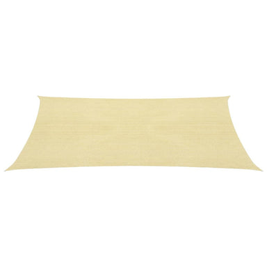 Zonnezeil 160 g/m² 4,5x4,5 m HDPE beige