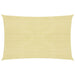 Zonnezeil 160 g/m² 2x3,5 m HDPE beige