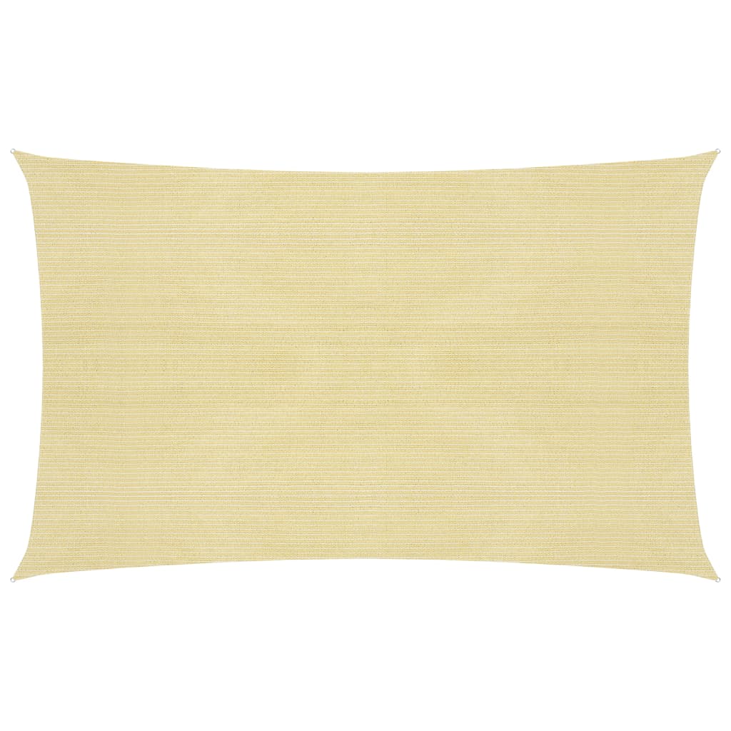 Zonnezeil 160 g/m² 2x4,5 m HDPE beige
