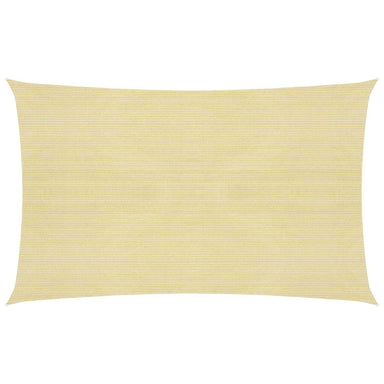 Zonnezeil 160 g/m² 2x4,5 m HDPE beige