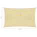 Zonnezeil 160 g/m² 2x4,5 m HDPE beige
