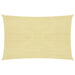 Zonnezeil 160 g/m² 2,5x4 m HDPE beige