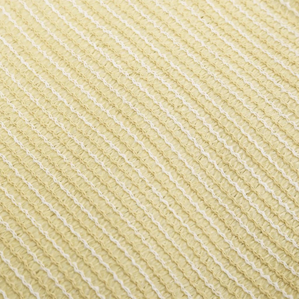 Zonnezeil 160 g/m² 2,5x4 m HDPE beige