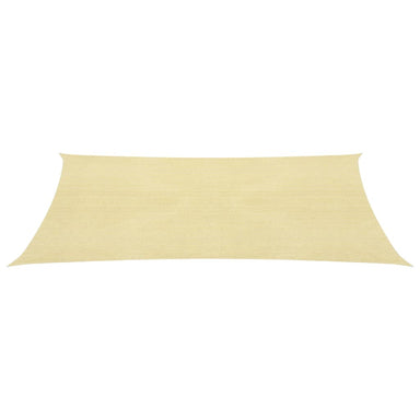Zonnezeil 160 g/m² 3x6 m HDPE beige