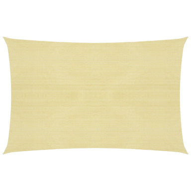 Zonnezeil 160 g/m² 3,5x5 m HDPE beige