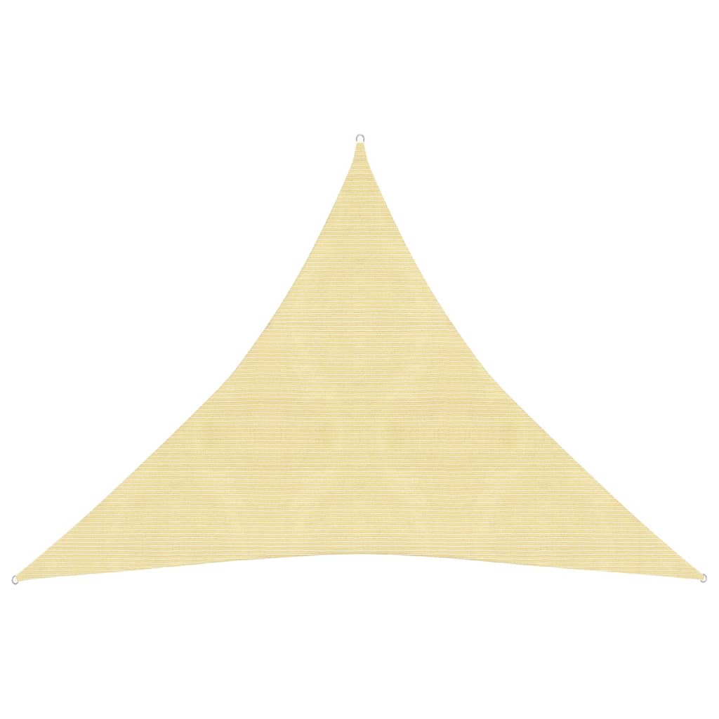 Zonnezeil 160 G/M² 4,5X4,5X4,5 M Hdpe Beige 4.5 x 4.5 x 4.5 m