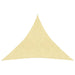 Zonnezeil 160 G/M² 4,5X4,5X4,5 M Hdpe Beige 4.5 x 4.5 x 4.5 m