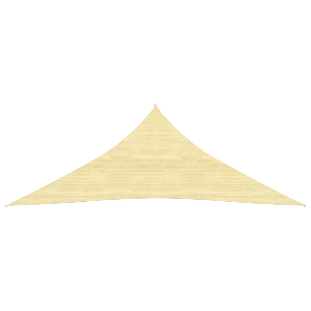 Zonnezeil 160 G/M² 4,5X4,5X4,5 M Hdpe Beige 4.5 x 4.5 x 4.5 m