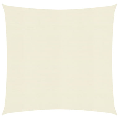 Zonnezeil 160 G/M² 5X5 M Hdpe Crèmekleurig 5 x 5 m
