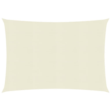 Zonnezeil 160 G/M² 2X2,5 M Hdpe Crèmekleurig 2.5 x 2 m