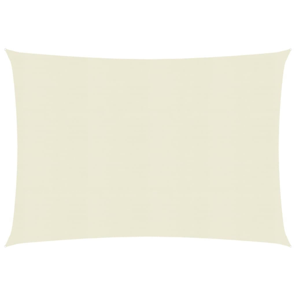 Zonnezeil 160 G/M² 3X4 M Hdpe Crèmekleurig 3 x 4 m