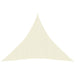 Zonnezeil 160 G/M² 4X4X4 M Hdpe Crèmekleurig 4 x 4 x 4 m