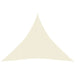 Zonnezeil 160 G/M² 4,5X4,5X4,5 M Hdpe Crèmekleurig 4.5 x 4.5 x 4.5 m