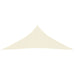Zonnezeil 160 G/M² 4,5X4,5X4,5 M Hdpe Crèmekleurig 4.5 x 4.5 x 4.5 m