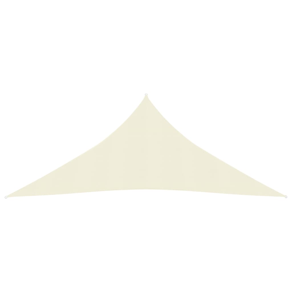 Zonnezeil 160 G/M² 5X6X6 M Hdpe Crèmekleurig 5 x 6 x 6 m