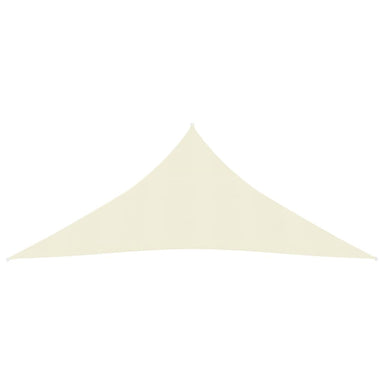 Zonnezeil 160 G/M² 5X6X6 M Hdpe Crèmekleurig 5 x 6 x 6 m