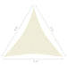 Zonnezeil 160 G/M² 5X6X6 M Hdpe Crèmekleurig 5 x 6 x 6 m