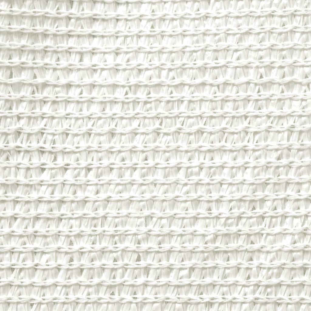 Zonnezeil 160 G/M² 3,5X4,5 M Hdpe Wit 4.5 x 3.5 m