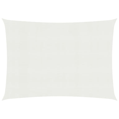 Zonnezeil 160 G/M² 4X5 M Hdpe Wit 5 x 4 m