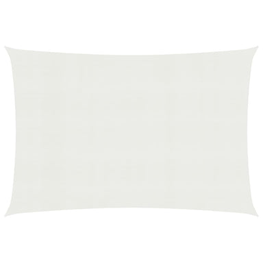 Zonnezeil 160 g/m² 5x8 m HDPE wit