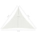 Zonnezeil 160 G/M² 4X4X4 M Hdpe Wit 4 x 4 x 4 m