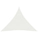 Zonnezeil 160 G/M² 4,5X4,5X4,5 M Hdpe Wit 4.5 x 4.5 x 4.5 m