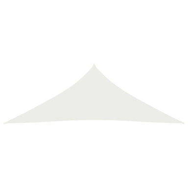 Zonnezeil 160 g/m² 6x6x6 m HDPE wit