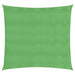 Zonnezeil 160 g/m² 4,5x4,5 m HDPE lichtgroen