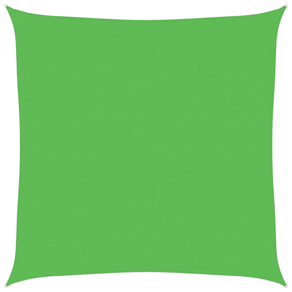 Zonnezeil 160 G/M² Hdpe Lichtgroen 7 x 7 m