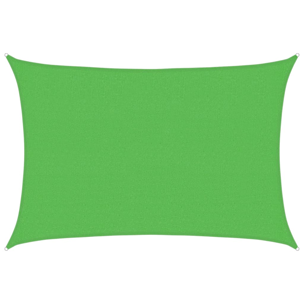 Zonnezeil 160 G/M² 2,5X3,5 M Hdpe Lichtgroen 2.5 x 3.5 m