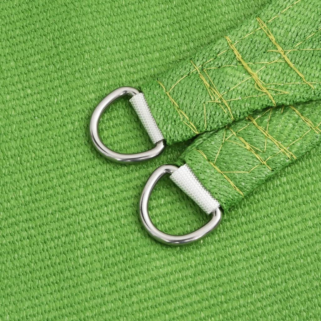 Zonnezeil 160 G/M² Hdpe Lichtgroen 5 x 7 x 7 m