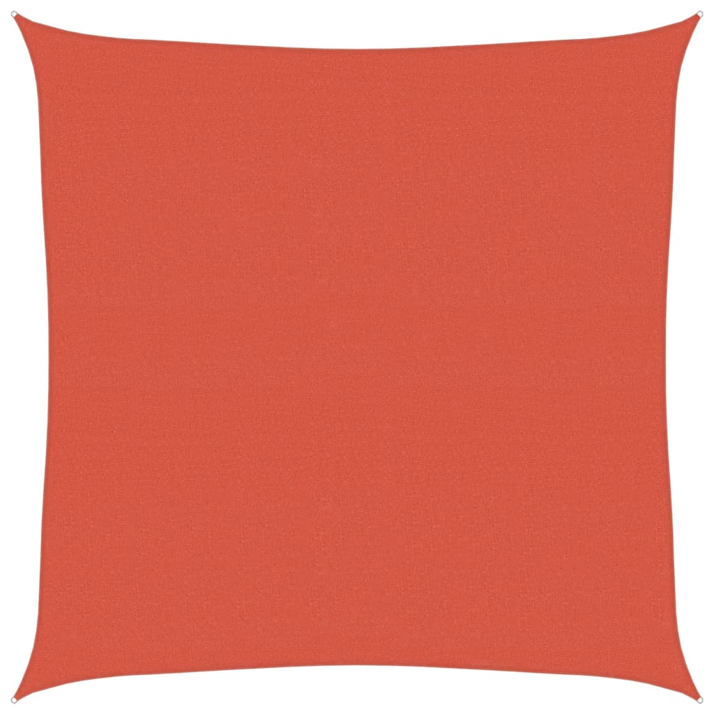 Zonnezeil 160 G/M² Hdpe Kleurig Terracotta 7 x 7 m